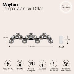 Бра Maytoni MOD547WL-13B