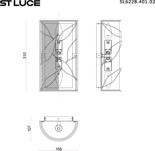 Бра ST Luce SL6228.401.02