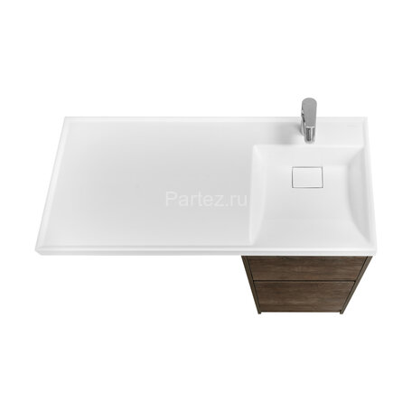 Тумба под раковину Aquaton Лондри 40 без фасада, дуб Кантри (1A267001LHDY0)