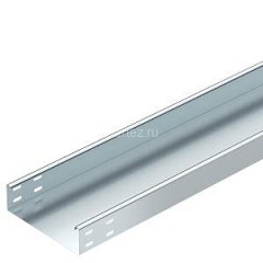 Лоток листовой неперфорированный 100х60 L3000 сталь 0.7мм LKSU 610 FS RU оцинк. (аналог 50х100) OBO 