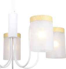 Потолочная люстра Escada 1172/5P White