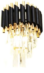 Бра Lumina Deco LDW 6003-2 BK+F.GD
