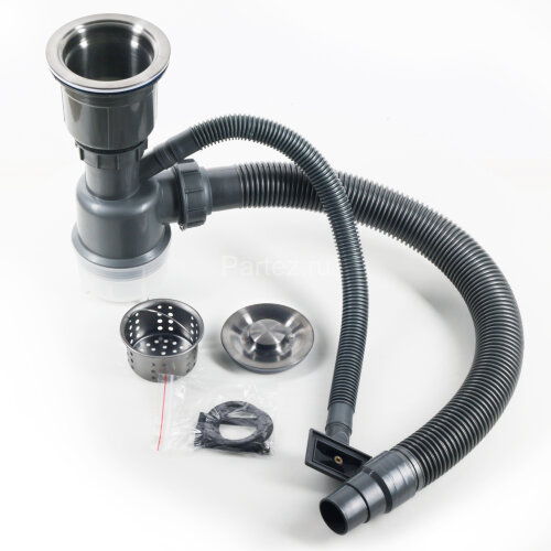 Мойка H4453 MELANA ProfLine 3,0/200 САТИН врезная прямоугольная с коландером H4453