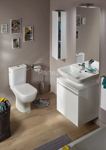 Чаша напольного унитаза Jacob Delafon Struktura без бачка и сиденья (UJAJ102-WTE)