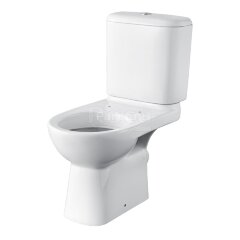 Унитаз-компакт Roca ACCESS, косой выпуск, c сиденьем микролифт (7.34P2.3.900.Y)