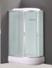 Душевая кабина LORANTO 120х80х215 левосторонняя, поддон 20 см, матовое стекло 4 мм (CS-66120-20 L F)