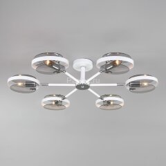 Потолочная люстра Eurosvet 70121/6 белый
