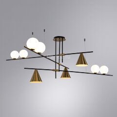 Потолочная люстра Arte Lamp A7029PL-9BK