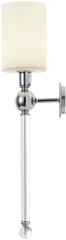 Бра Crystal Lux MIRABELLA AP1 CHROME/WHITE