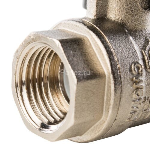 Кран шаровой полнопроходной ВР/ВР бабочка 1/2" Stout