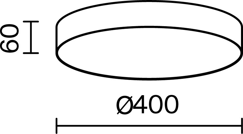 Потолочный светильник Maytoni C032CL-45W3K-RD-B