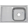 Мойка 8050 R MELANA 0,6/160 накладная прямоугольная с сифоном (014 ta R *15)