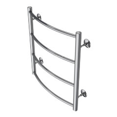 Полотенцесушитель водяной AZARIO VERONA 500/600 4 секции, нижнее/диагональное подключение, 1/2", хро