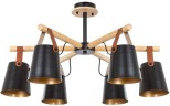 Потолочная люстра Arte Lamp A7032PL-6BK