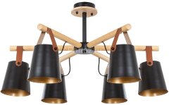 Потолочная люстра Arte Lamp A7032PL-6BK