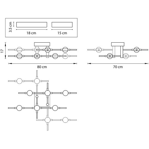 Потолочная люстра Lightstar 745147