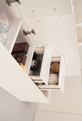 Пенал подвесной AQUATON Мадрид М белый (1A129603MA010)