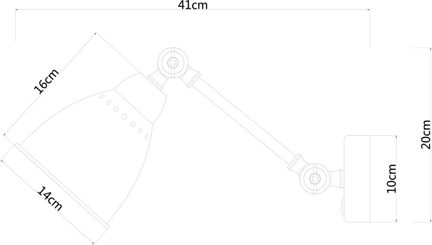 Бра Arte Lamp A2054AP-1WH