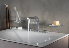 Держатель стакана со стаканом Keuco Edition 400, хром (11550019000)