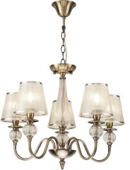 Подвесная люстра Freya FR2685PL-05BZ