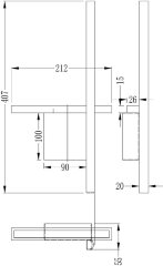 Настенный светильник Arte Lamp A2126AP-8BK
