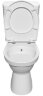 Унитаз-компакт c функцией биде Vitra Norm Eisberg 355х640х805, сиденье термопласт с микролифтом, бел