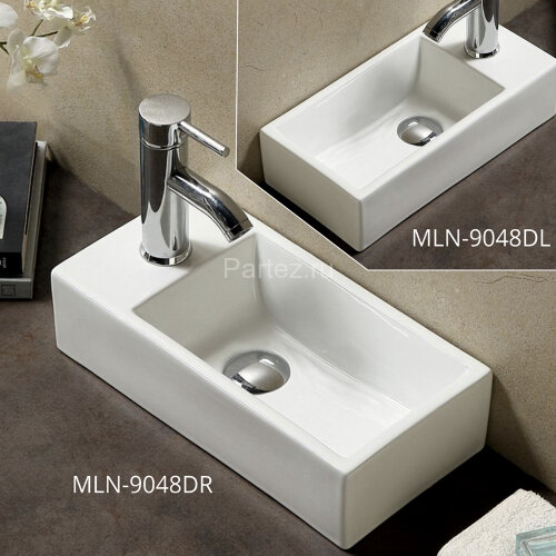 Накладная раковина melana mln-9048 dr