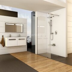 Душевая стенка Ravak ST Walk-In Wall 900 x 2000 блестящий + транспарент, неподвижная