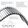 Конвектор внутрипольный Royal Thermo ATRIUM-75/250/2600-DG-U-NA