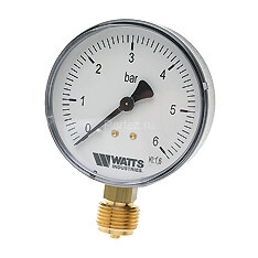 Манометр рад. MDR 100/6х1/2"
