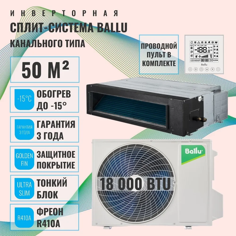 Сплит-системы канальные